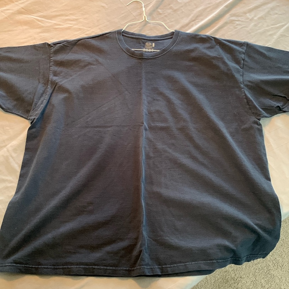 Fruit Of The Loom Size 3XL Mens T Shirt Short Sleeve Crew Neck Black